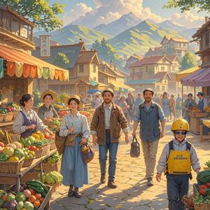 小小的小贩小店小人物-吴志平写歌