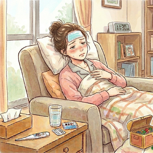 リアル子育てあるあるソング第二話 風邪リレー