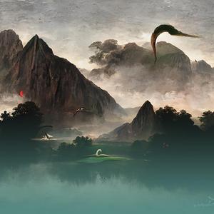 Haven Amidst Arborvitae Canopies