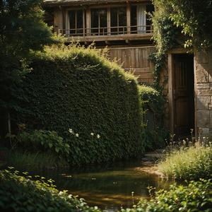 酬微之开拆新楼初毕相报末联见戏之作