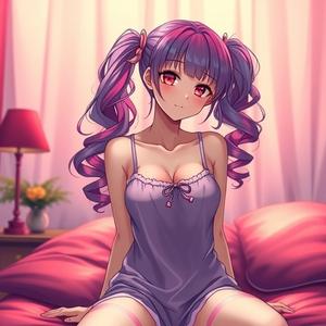 Ami's Pajama Time (Back Alley Anime 08)