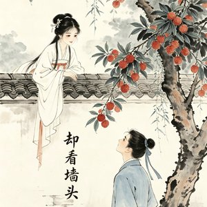 却看墙头