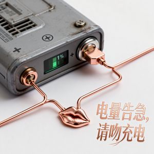 《电量告急，请吻充电》