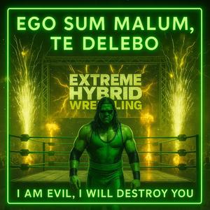 EGO SUM MALUM, TE DELEBO (I AM EVIL, I WILL DESTROY YOU) (VERSION 2)