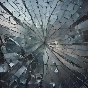 깨어진 유리조각