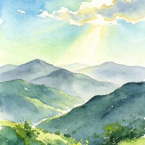 晴山万里