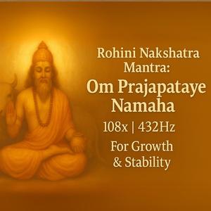 Rohini Nakshatra Mantra | Om Prajapataye Namaha | 432Hz for Love, Beauty & Creative Power