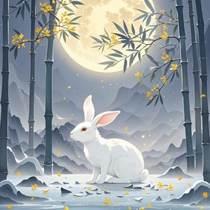 月中仙兔辞-汤茹意