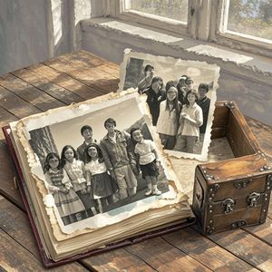 相册里的旧时光-心稳路顺