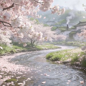 心中的那片桃花源