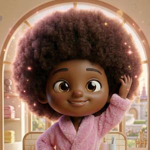 I Love My Frizzy Short Hair