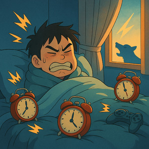 うるせぇ寝かせろ！！