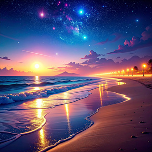 El Aire Del Ocano Bajo El Cielo