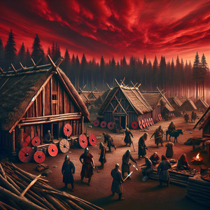 Blodröd