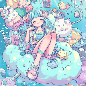 スイーツが溢れるファンタジー世界