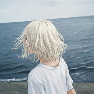 心が暗くなるたびに髪が明るくなっていく