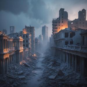 Stadt aus Licht und Asche