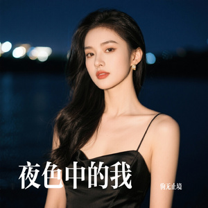 夜色中的我