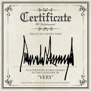 Very Stable Genius (feat. Cj Vanston, Marc Bonilla & Toss Panos)