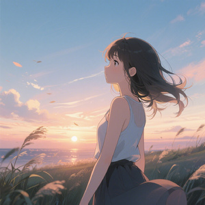 晚风捎来温柔告白