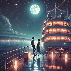 ナイトクルーズの向こうに