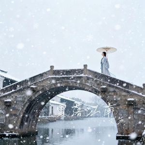 雪落江南