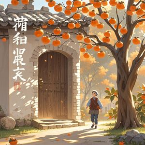 外婆的柿子林_蒋晨