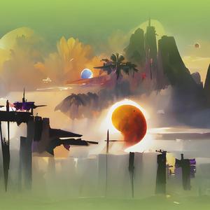 Suasana Alam Yang Indah