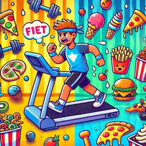 내일부터 살뺀다며~