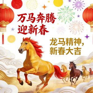万马奔腾迎新春