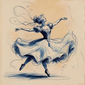 Flower Waltz in Glass