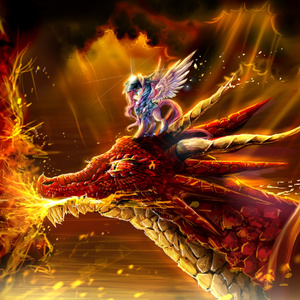 Fluttershy, the Dragon Master