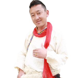 《牧女》益西多杰