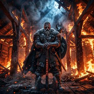 Helm of the Frostbound Tyrant (Medieval Music)