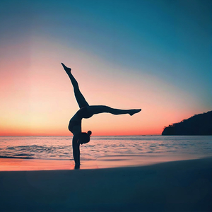 放松冥想 感受大自然气息