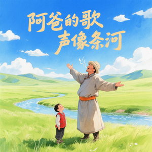 阿爸的歌声像条河(快乐阳光)