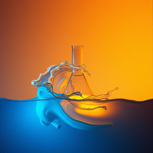 波に身を任せて