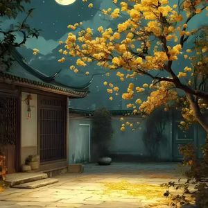 月是故乡明-在水一方