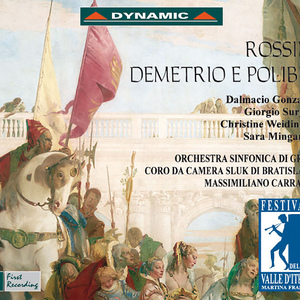 Demetrio e Polibio:Act II Scene 1: Come sperar riposo, dove trovar la figlia (Polibio, Siveno, Chorus)