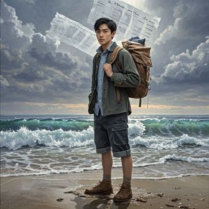 上岸-被逼墙角的猪