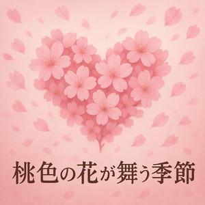 桃色の花が舞う季節