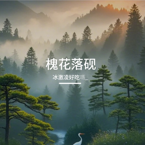 槐花落砚