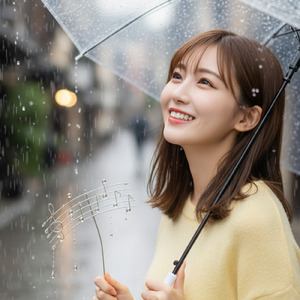 雨粒が奏でる調べ