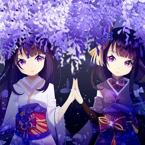 【原神-雷电将军】雨樱花