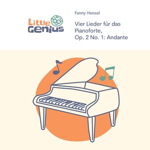 Vier Lieder für das Pianoforte, Op. 2 No. 1: Andante