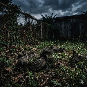 பாம்பு நடக்குது முற்றத்தில்