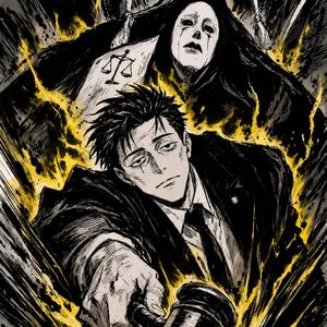 Hiromi Higuruma (Jujutsu Kaisen) Montagem Sentança Mortal