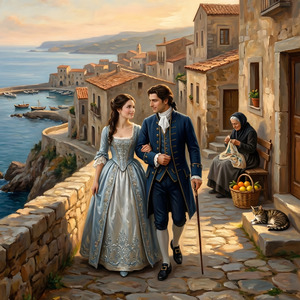 A Village Promenade (Siciliana)