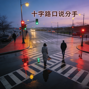 十字路口说分手 伴奏