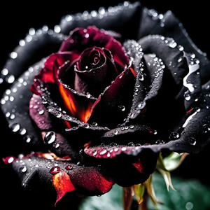 Квітнуть чорні квіти